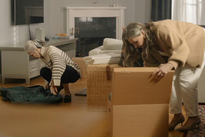 move to a life plan community, packing, moving